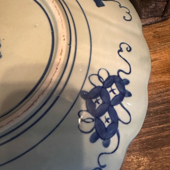 Antique Victoria Ware Ironstone Japanese Imari Style Platter, 14.25” - Picture 7 of 12